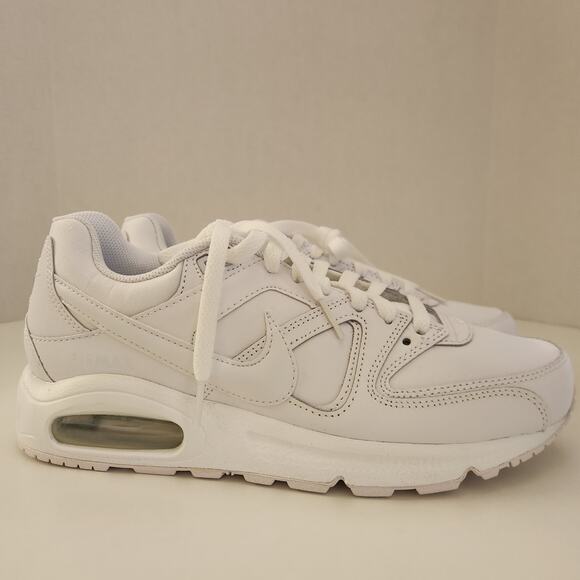 Nike Air Max Command Leather Mens 749760 - White Metallic Silver 102 US 8.5 main image 6